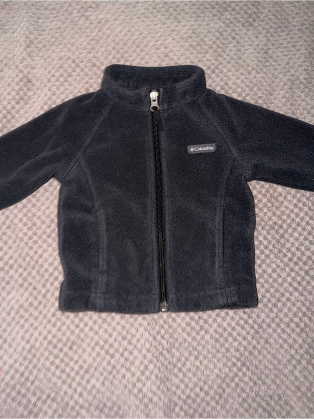 Columbia baby Black Fleece Jacket - Full Zip 6-12 months